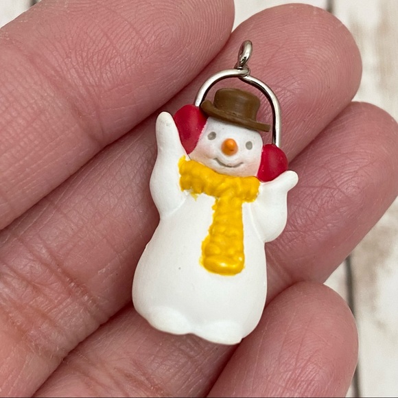 2005 Hallmark Keepsake Set of 3 Snowman Miniature Ornaments - Picture 5 of 10